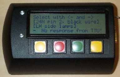 Photo of fault code reader prototype